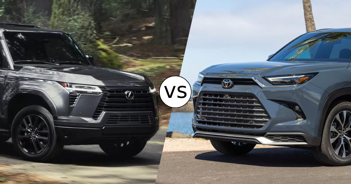 2024 Lexus GX vs Toyota Grand Highlander
