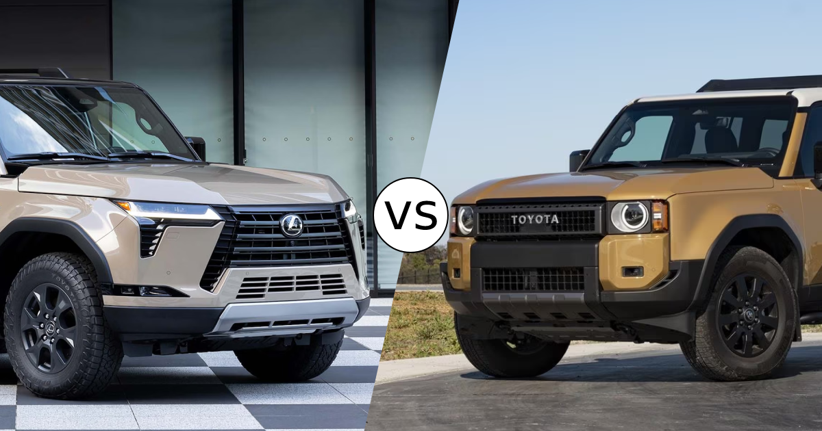 2025 Toyota Land Cruiser vs. Lexus GX