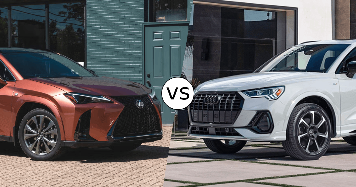 2025 Lexus UX vs. Audi Q3