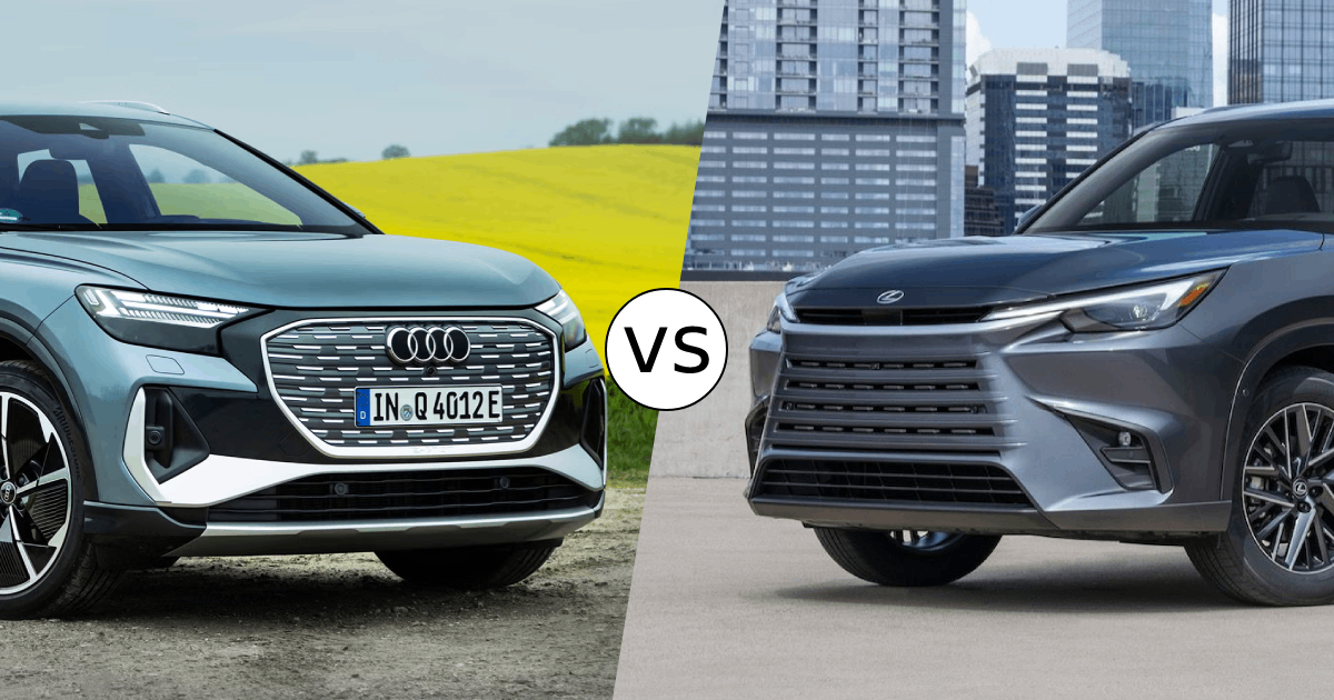 2025 Lexus RZ vs. Audi Q4 e-tron