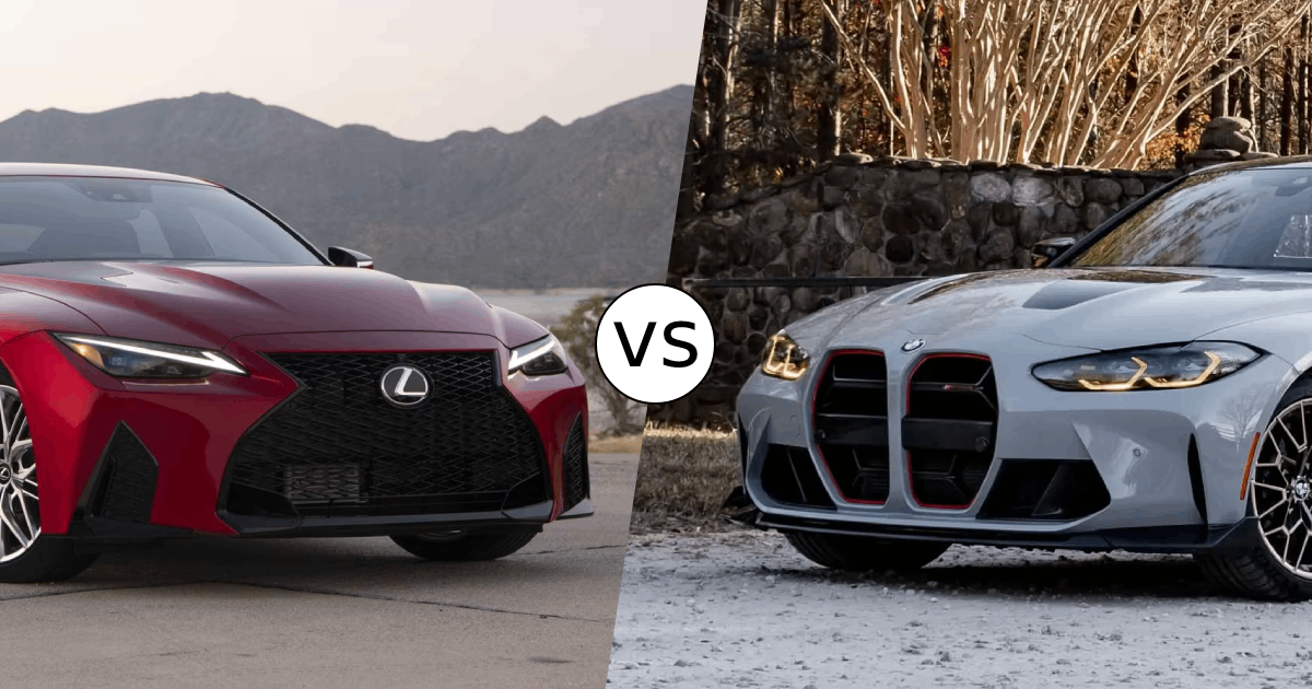 2025 Lexus IS 500 vs BMW M3