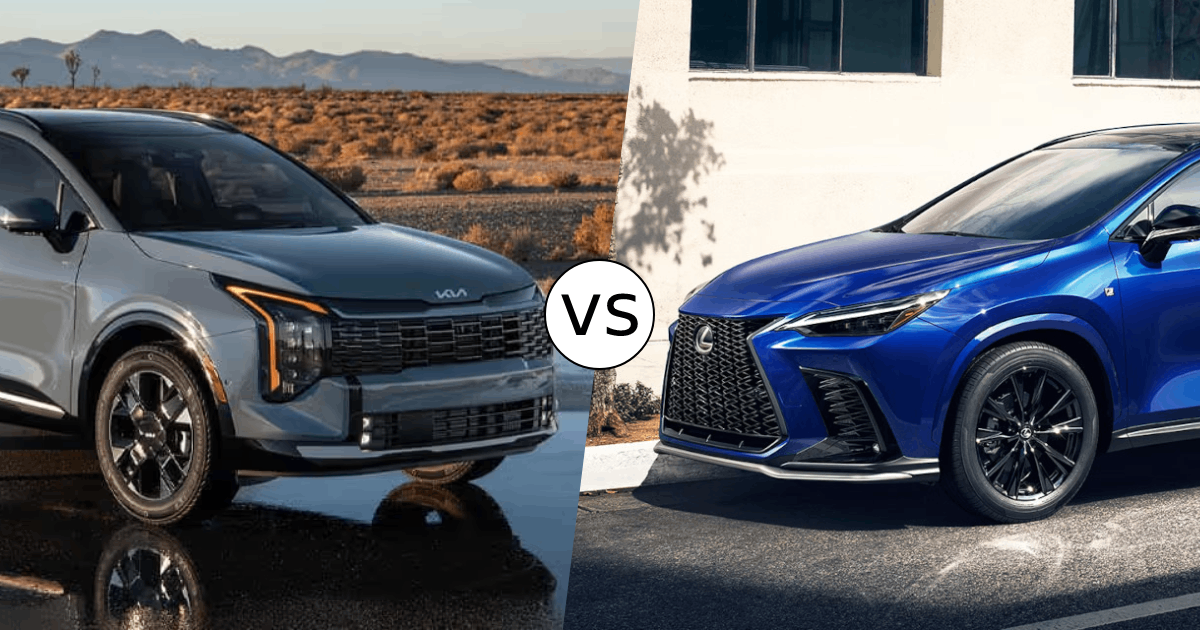 2026 Lexus NX Hybrid vs 2026 Kia Sportage Hybrid