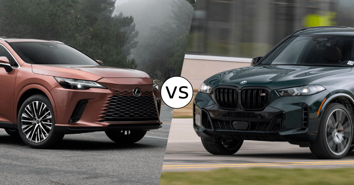 2026 Lexus RX vs. BMW X5