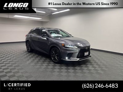 2023 Lexus RX 350 F Sport Handling