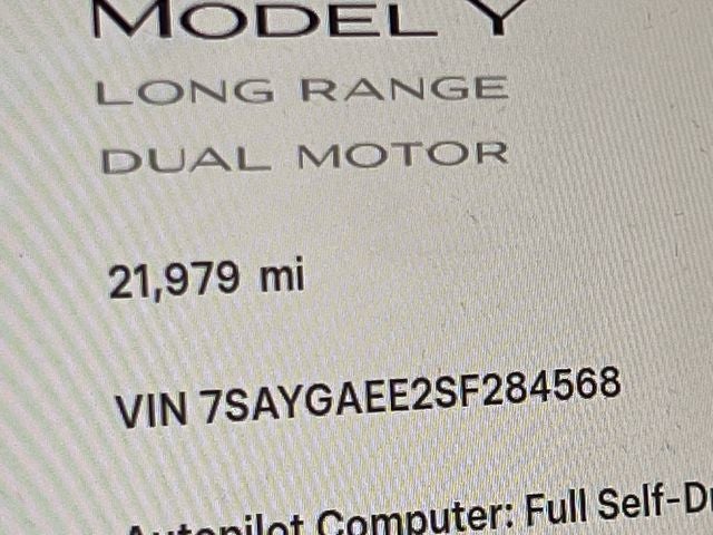 2025 Tesla Model Y Long Range