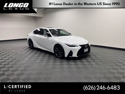 2022 Lexus IS 350 F SPORT