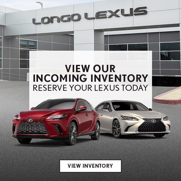 View Our Incoming Inventory