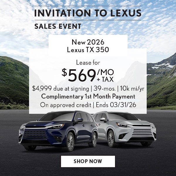 Lease a TX for $569/mo + tax