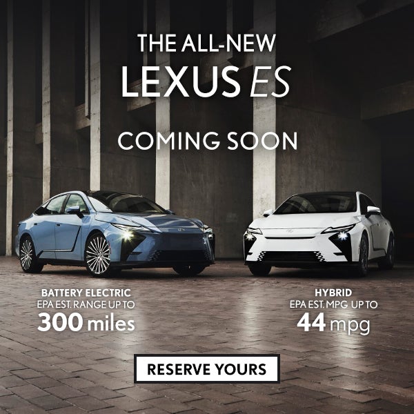 2026 Lexus ES Coming Soon!